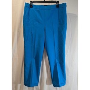 Peace‎ of Cloth Pantacular Cropped Trousers Blue Size 12